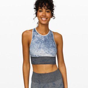 Lululemon Ebb to Train Crop Top Sports Bra Sz 4